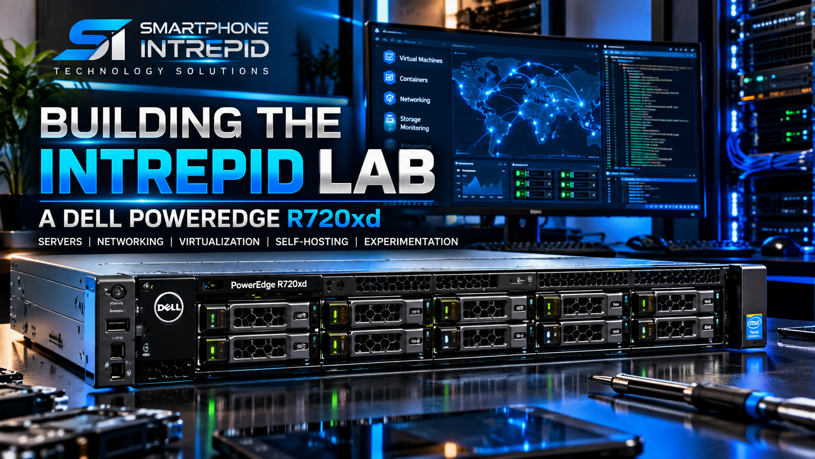 Building a Technology Lab Around a Dell PowerEdge R720xd